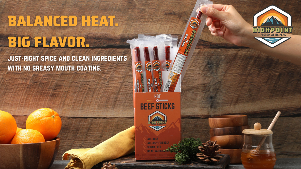 Highpoint Original Oak Fired Beef Sticks