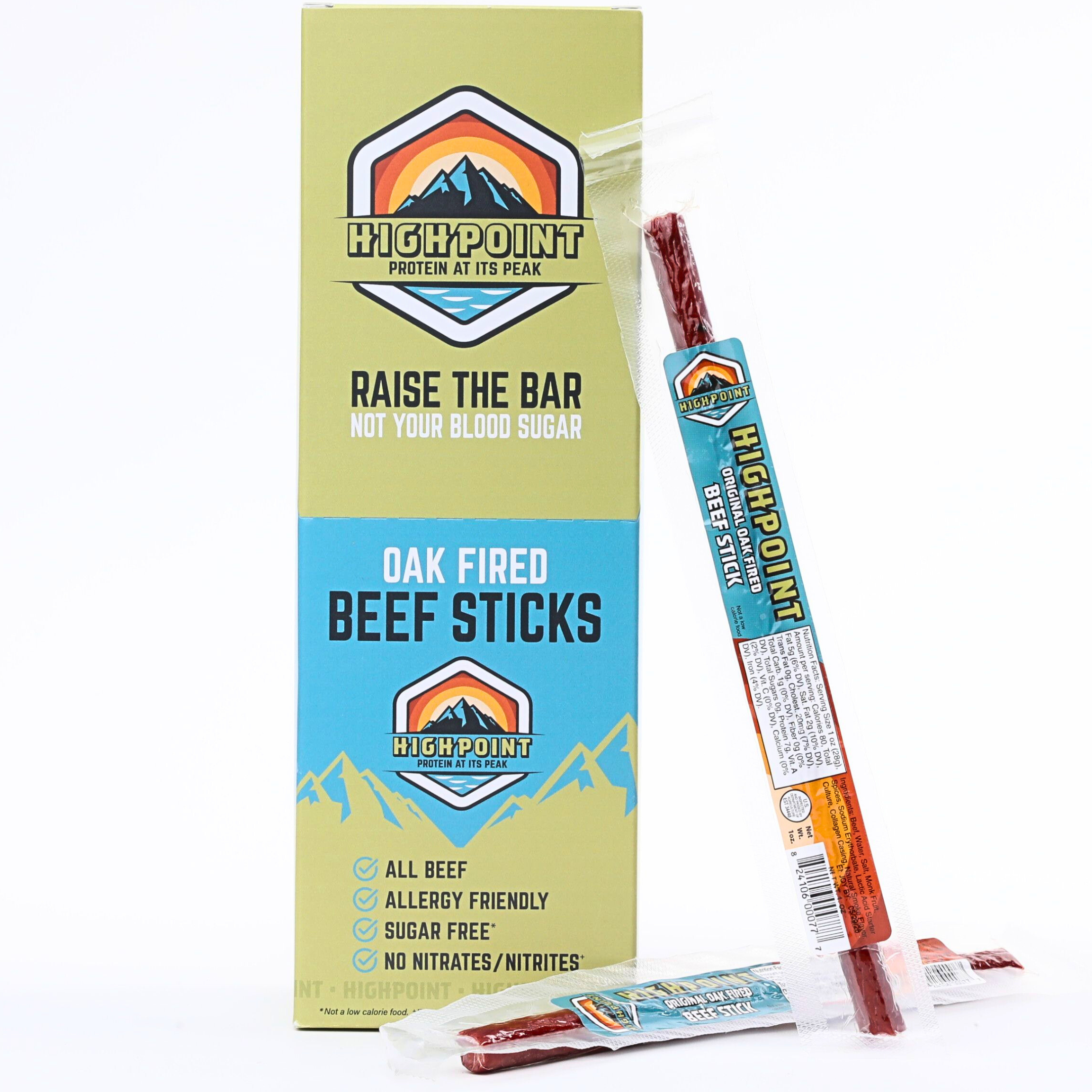Highpoint Original Oak Fired Beef Sticks